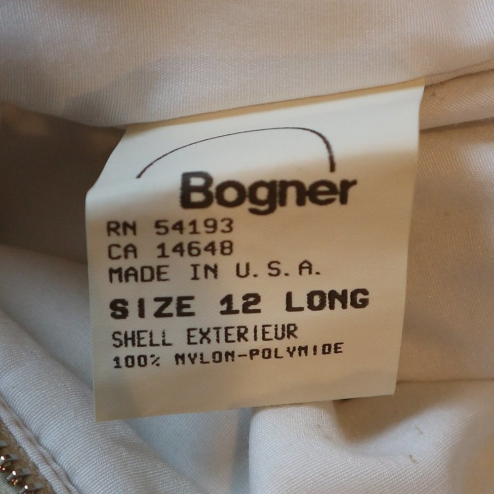 Vintage Bogner Siegfried & Roy White Tiger One Piece Ski Suit - Picture 7 of 11